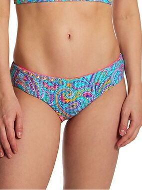 Paisley Pop Alana Reversible Hipster Bikini Bottoms Size L